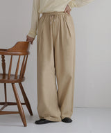 2WAY腰巻きツイルパンツ