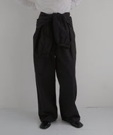 2WAY腰巻きツイルパンツ