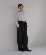 2WAY腰巻きツイルパンツ