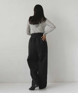 2WAY腰巻きツイルパンツ