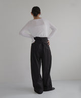 2WAY腰巻きツイルパンツ