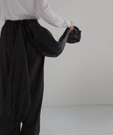 2WAY腰巻きツイルパンツ