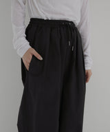 2WAY腰巻きツイルパンツ