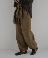 2WAY腰巻きツイルパンツ