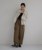 2WAY腰巻きツイルパンツ