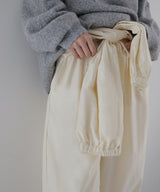 2WAY腰巻きツイルパンツ