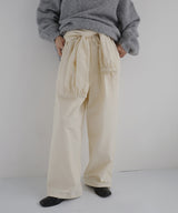 2WAY腰巻きツイルパンツ