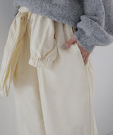 2WAY腰巻きツイルパンツ