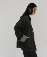 コーデュロイカラーデニムジャケット