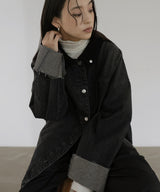 コーデュロイカラーデニムジャケット