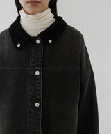 コーデュロイカラーデニムジャケット