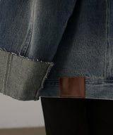 コーデュロイカラーデニムジャケット