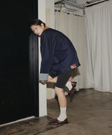 コーデュロイカラーデニムジャケット