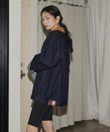 コーデュロイカラーデニムジャケット