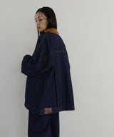 コーデュロイカラーデニムジャケット