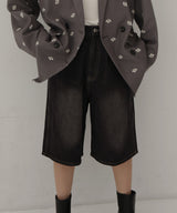 バミューダデニムパンツ