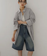 バミューダデニムパンツ