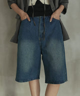 バミューダデニムパンツ