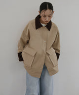 コーデュロイカラーツイルカバーオール