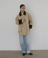 コーデュロイカラーツイルカバーオール