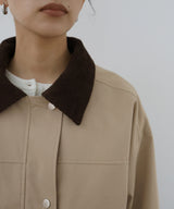 コーデュロイカラーツイルカバーオール