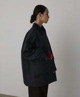 コーデュロイカラーツイルカバーオール