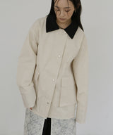 コーデュロイカラーツイルカバーオール