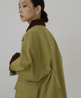 コーデュロイカラーツイルカバーオール