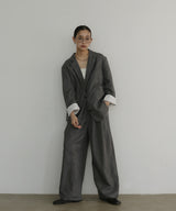 リネンライクタックパンツ