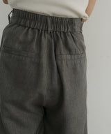 リネンライクタックパンツ