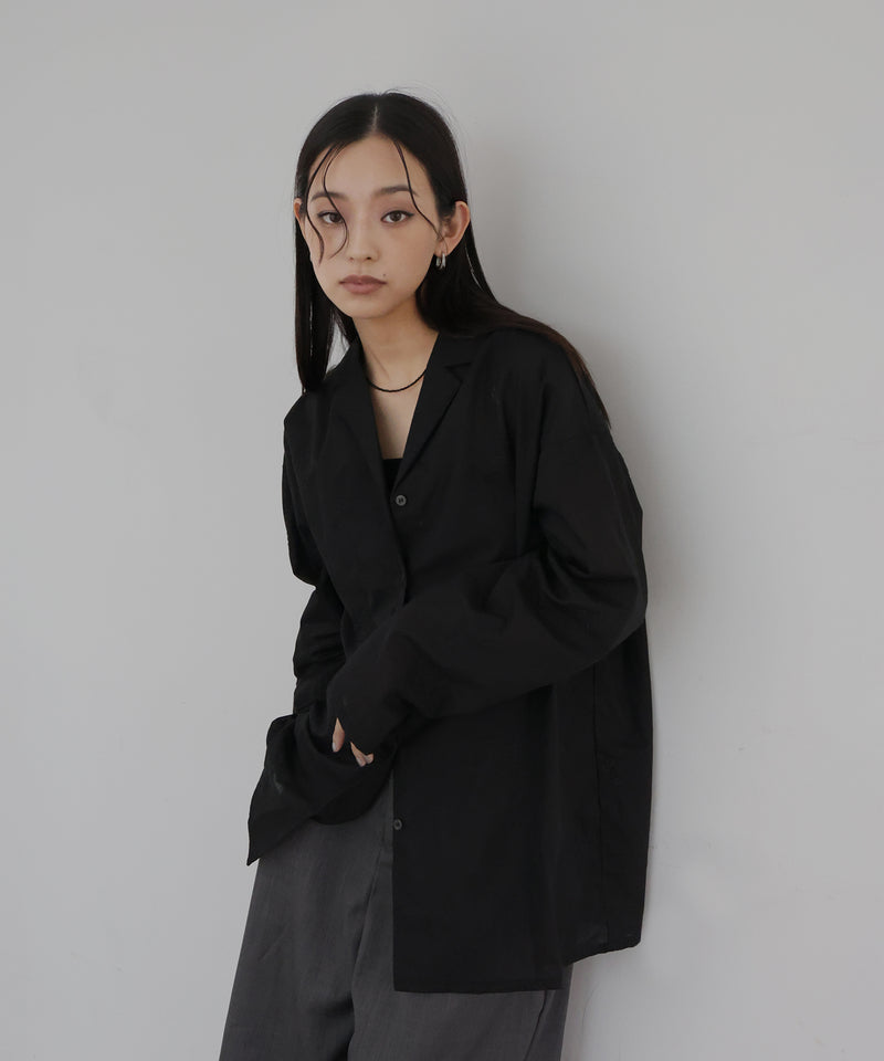 エンブロイダリーオープンカラーシャツ – hellam