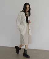 刺繍シアーテーラードジャケット