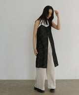 刺繍レースチュニックキャミワンピ