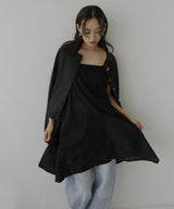 刺繍チュニックワンピース