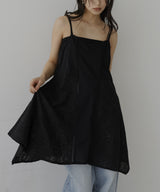 刺繍チュニックワンピース