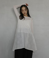 刺繍チュニックワンピース