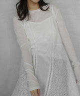 刺繍チュニックワンピース