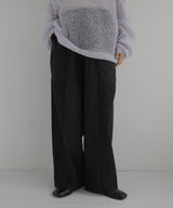 【2月中旬予約商品】刺繍レースイージーパンツ