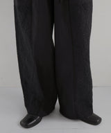 【2月中旬予約商品】刺繍レースイージーパンツ