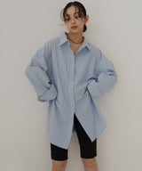 ベルト付きサッカーチェックシャツ