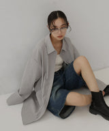 ベルト付きサッカーチェックシャツ