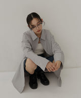 ベルト付きサッカーチェックシャツ