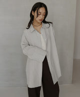 ベルト付きサッカーチェックシャツ