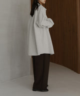 ベルト付きサッカーチェックシャツ