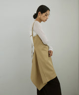 TRツイルバックオープンチュニックキャミ