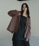 TRツイルバックオープンチュニックキャミ