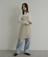 TRツイルバックオープンチュニックキャミ