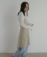 TRツイルバックオープンチュニックキャミ