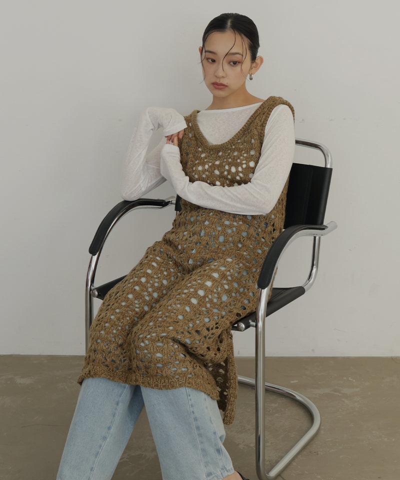メッシュニットワンピース – hellam