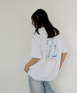 【hellam×pinmyself】フラワーアートTシャツ
